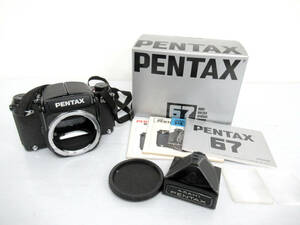 【ASAHI PENTAX/アサヒペンタックス】戌②89//67 ボディ/ウエストレベルファインダー/プリズムファインダー/元箱/ピントグラス