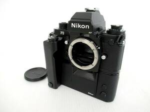 【Nikon/ニコン】戌④273//F3P HP ボディ/MD-4 モータードライブ/報道/PRESS/プレス