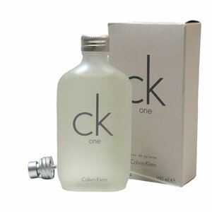 OY11◆【未使用】カルバンクライン 100ml シーケーワン オードトワレ アメリカ製 スプレー 箱付 ck one Calvin Klein ユニセックス