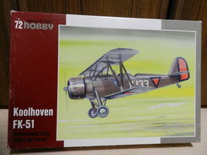 １／48　Koolhoven FK-51　”Netherlands East Indies Air Force” オランダ領東インド陸軍航空隊＜special hobby(スペシャルホビー)＞