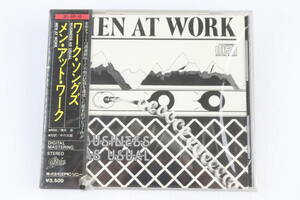 未開封・未使用品★CD ワーク・ソングズ メン・アット・ワーク 35・8P-15 Men At Work/Business as Usual 箱帯 358P 初期盤 ¥3,500盤 Q730