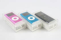 1円～★未開封・未使用★Apple アップル iPod nano 4GB/8GB まとめて3点セット まとめ売り MA489/J MA497J/A MA428/J アイポッド ナノ Q817_画像8