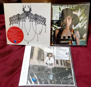 未使用　BONNIE PINK　cd アルバム　3枚　セット　chain golden tears thinking out loud