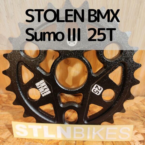 【STOLEN BMX！！】Sumo Ⅲ スプロケット 25T BLACKです！