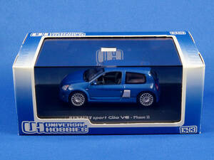 1/43 RENAULT sport Clio V6 PhaseⅡ　ルノー　クリオスポール　フェーズ2　ルーテシア