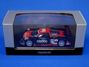 1/43 KYOSHO NISSAN R390 GT1 Le Mans 1997 #21 Clarion 03330A　日産 京商 ルマン クラリオン GT-R nismo ニスモ