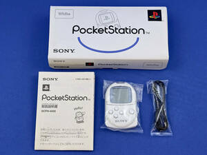 ポケットステーション ホワイト SCPH-4000 Pocket Station ポケステ White ソニー SONY プレイステーション プレステ 