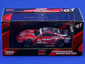 EBBRO 1/43 2007 year SUPER GT 500 XANAVI NISMO Z Late Version #23 EBBRO Xanavi Nismo Nissan NISSAN Fairlady Fairlady 