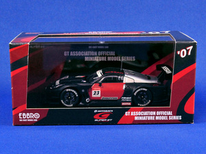 EBBRO 1/43 2007 SUPER GT 500 XANAVI NISMO Z TEST CAR No.23 910　エブロ ザナヴィ ニスモ テストカー 日産 NISSAN GT-R フェアレディZ