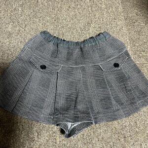 ファミリア チェック柄ショートパンツ 130cm