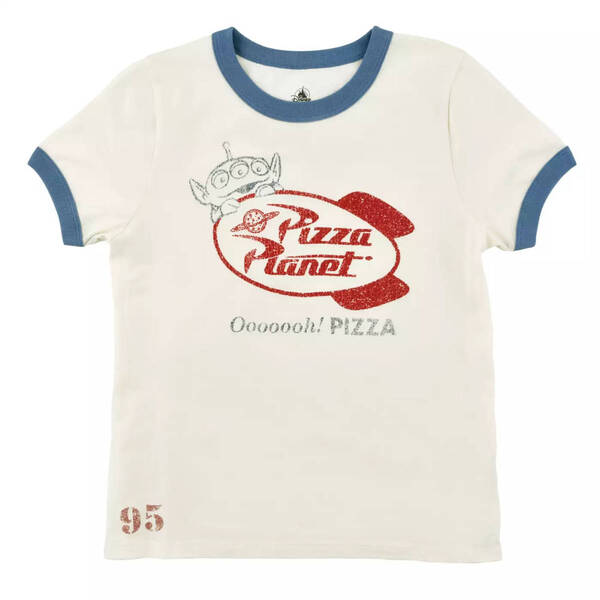 ★ディズニーストア限定/リトル・グリーン・メン/エイリアン/半袖Tシャツ/トイストーリー/ピザ・プラネット■Mサイズ■送料込み