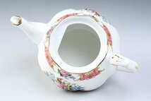 ROYAL ALBERT ロイヤルアルバート Lady Carlyle レディーカーライル ティーポット 金彩 洋食器 #35107_画像3