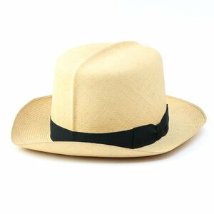 Genuine Panama ジェヌインパナマ Mitsukoshi パナマハット メンズ 帽子 パナマ帽 麦わら帽子 #35123