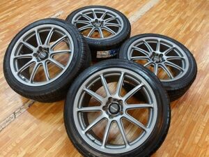 O 送料無料 軽量 鍛造 プロドライブ GC010E FORGED 17 5H100 7.5J+47 新品 215/45R17 86 BRZ カローラスポーツ インプレッサ レガシィ