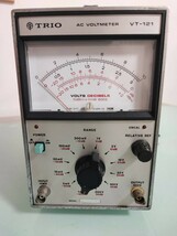 TRIO VOLTMETER VT-121 電圧計_画像1