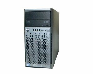 HP ProLiant ML310e Gen8 V2 725162-295 Xeon E3-1220 V3 3.1GHz 8GB HDDなし Smartアレイ P420 小難あり(光学ドライブ不良)