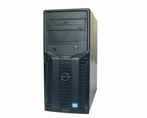 DELL PowerEdge T110 II Xeon E3-1220 V2 3.1GHz メモリ 8GB HDD 1TB×2(SATA) 小難あり(光学ドライブ不良)