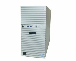 NEC Express5800/T110i (N8100-2507Y) Xeon E3-1220 V6 3.0GHz メモリ 8GB HDDなし DVD-ROM