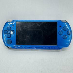 【ジャンク】SONY PSP本体　PSP-3000　 ブルー