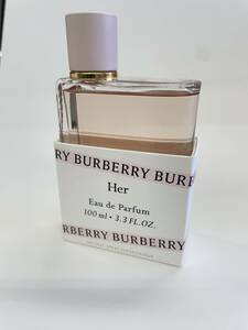 送料込　バーバリー ハー オードパルファム　BURBERRY HER EAU DE PARFUM　100ml EDP　テスター品