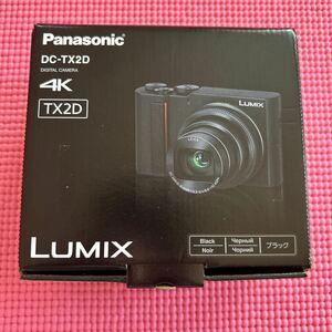 展示品　Panasonic パナソニック コンパクトデジタルカメラ DC-TX2D-KJ ブラック　TX2D