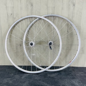 ホイール 前後セット 【中古】 SHIMANO シマノ DEORE 700C×622 FH-M590 サイクリング ロードバイク / 55638