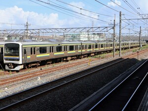 ☆[1-2360]鉄道写真:JR 209系(房総色)☆KGサイズ