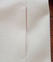 M-PREMIER　エムプルミエ　ウール×カシミヤ　ロングコート　7分袖　ノーカラー　サイズ36　オフホワイト　白　レディース_画像7