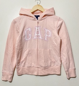 * GAP Kids sweat full Zip Parker Be s embroidery Logo pink 140cm 10-11YRS Zip up f-ti-