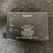 SONY WALKMAN カセット プレーヤー WM-702F PC-WM1 イヤフォン変換プラグ付き ソニー カセットプレーヤー カセットウォークマン_画像2