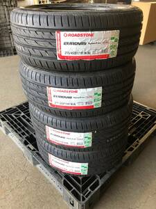 ★022 新品未使用 ROADSTONE EUROVIS SPORT 04 215/45R17 91W XL 2023年製造 4本セット 倉庫保管品