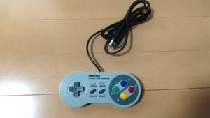 BUFFALO バッファロー コントローラ レトロフリーク USB ゲームパッド スーパーファミコン風