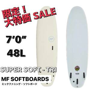 Финальная продажа ★ MF Softboard 7'0 "Supersoft/Surfboard вентилятор Mid Lings Super Mick Fanning Новый неиспользованный начинающий