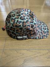 supreme gore tex camp cap シュプリーム　ゴアテックス　キャップ　レオパード　正規品_画像2