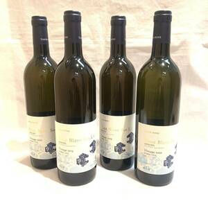 【未開栓】 ☆ Pinot Blanc Sur Lie 2019年 2020年 750ml 11% 12% 4本 セット ☆ ピノブランシュールリー／丹波ワイン／白ワイン／果実酒