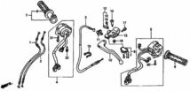 SC50　F-3　レバー　ケーブル