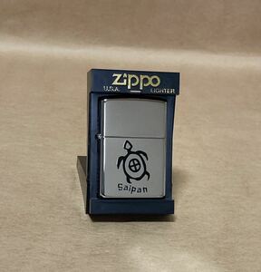 未使用 サイパン ZIPPO ジッポ ジッポー オイルライター 2002年製 亀 カメ 未開封
