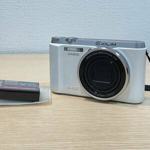 CASIO カシオ EXILIM HS EX-ZR1000 ホワイト バッテリー付き コンパクトデジタルカメラ