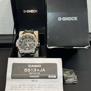 カシオ G-SHOCK G-STEEL GST-B100 ソーラー/ 腕時計