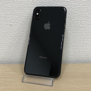 iPhone XS 64GB ジャンク（ガラス割れ）スペースグレイ MTAW2J/A docomo SIMフリー 利用制限○