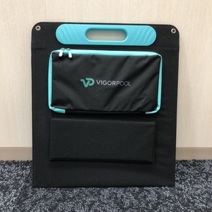 未使用/保管品 VIGORPOOL ヴィゴプール ソーラーパネル 100W 折り畳み式ソーラーチャージ