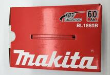 【7791】送料無料 未使用 makita マキタ スライド式 リチウム イオンバッテリ BL1860B　電池_画像5