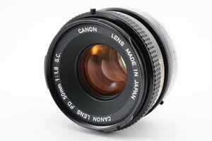 ADS2638★ 外観美品 ★ キヤノン Canon FD 50mm F1.8 S.C.