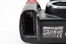 ADS2728★ 実用美品 ★ ニコン Nikon D40 ボディ 撮影枚数 9272 枚_画像10