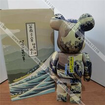 BE@RBRICK 葛飾北斎「神奈川沖浪裏」 ベアブリック bearbrick コラボ MEDICOM TOY 400% メディコム トイ_画像2