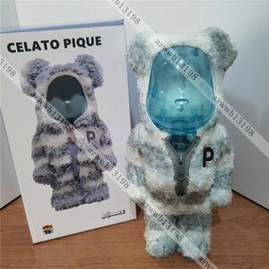 BE@RBRICK ベアブリック bearbrick CELATO PIQUE コラボ MEDICOM TOY 400% メディコム トイ 可愛い 置物 コレクション