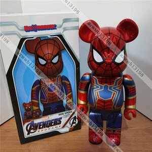 BE@RBRICK IRON SPIDER ベアブリック bearbrick Avengers:Endgame コラボ MEDICOM TOY 400% メディコム トイ