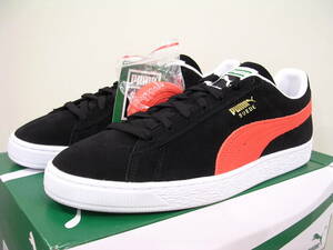 新品 PUMA SUEDE CLASSIC XXI 黒赤 29cm US11 プーマ スエード クラッシック XXI #374915-37 クライド CLYDE