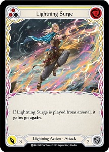 FaB ■英語版■《 Lightning Surge 》[ELE190-] (yellow)