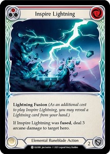 FaB ■英語版■《 Inspire Lightning 》[ELE088-]